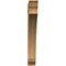Ekena Millwork Thorton Traditional Rough Sawn Bracket, Western Red Cedar, 6"W x 44"D x 48"H BKT06X44X48THR01RWR - alternate 4